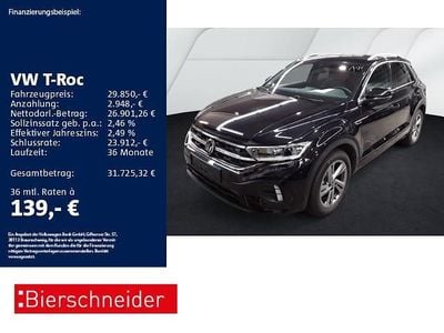 Gebraucht VW T-Roc R-line 150 PS (110 kW) 2025 Schwarz SUV