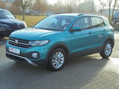 Grün Gebraucht 2021 VW T-Cross Life SUV | 18.900 € (Guter Preis)