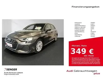Brugt Audi A3 S-Line 150 HK (110 kW) 2025 Grå Sedan