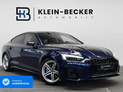 Gebraucht Audi A5 Sportback S-Line 204 PS (150 kW) 2023 Navarrablau metallic Kleinwagen