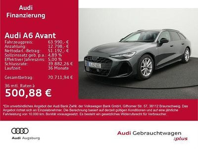 Neu Audi A6 Sport 204 PS (150 kW) 2025 Grau Kombi