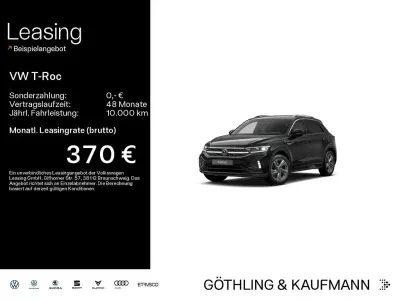 Gebraucht VW T-Roc R-line 150 PS (110 kW) 2025 Deep black perleffekt SUV