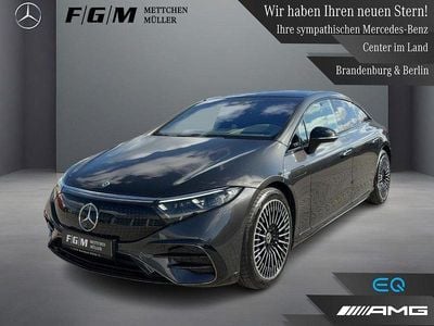 Gebraucht Mercedes EQS580 AMG line 384 kW (523 PS) 2022 Metalliclack graphitgrau Limousine