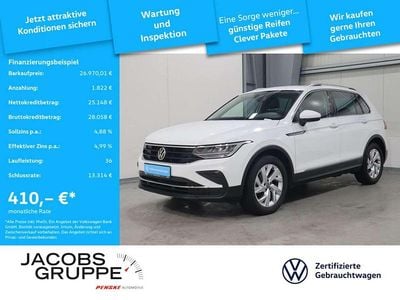 Gebraucht VW Tiguan Life 150 PS (110 kW) 2023 Weiß SUV