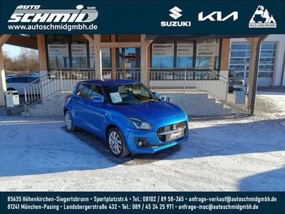 Blau Gebraucht 2021 Suzuki Swift Kleinwagen | 15.460 € (Fairer Preis)
