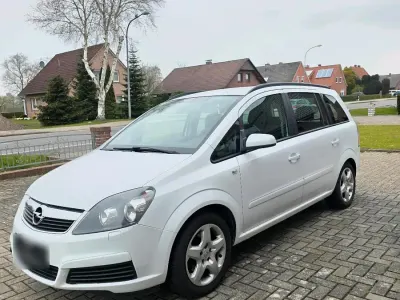 Brugt Opel Zafira 94 HK (69 kW) 2007 Hvid MPV