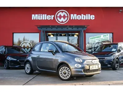 Usata Fiat 500C Lounge 69 CV (50 kW) 2020 Grigio Cabrio