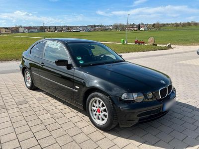 Gebraucht BMW 316 2004 Schwarz Coupé