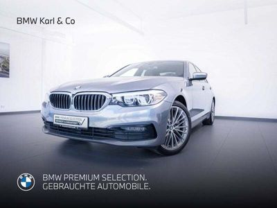 gebraucht BMW 520 5er-Reihe dA Sport-Line LED Navi Head-Up Glasdach Komfortsitze