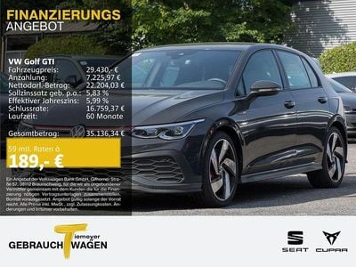 Gebraucht VW Golf VIII GTI Clubsport 300 PS (220 kW) 2022 Grau Limousine