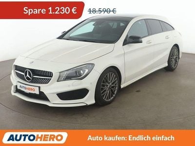 Weiß Gebraucht 2016 Mercedes CLA200 AMG line Limousine | 17.360 € (Fairer Preis)