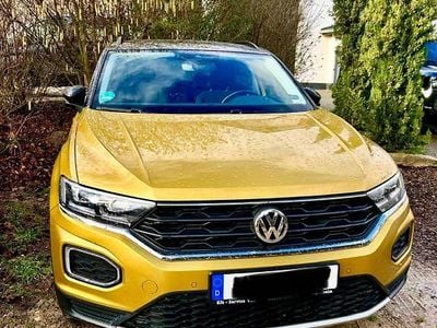 Gebraucht VW T-Roc Style 116 PS (85 kW) 2018 Gelb SUV