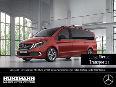 Brugt Mercedes EQV300 150 kW (204 HK) 2024 Rød MPV