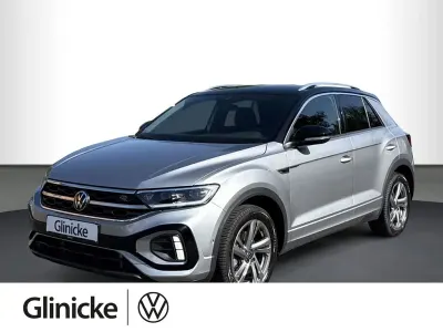Gebraucht VW T-Roc R-line 150 PS (110 kW) 2023 Pyrit silber metallic SUV