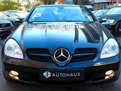 Gebraucht Mercedes SLK350 272 PS (200 kW) 2007 Obsidianschwarz  metalliclack Cabrio