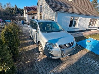 Gebraucht VW Touran 75 PS (55 kW) 2008 Silber Van / Kleinbus