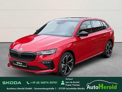 Velvetrot metallic Neu 2025 Skoda Scala Monte Carlo Kleinwagen | 34.380 € (Teuer)