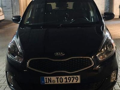Gebraucht Kia Carens DREAM-TEAM Edition 136 PS (100 kW) 2016 Schwarz Van / Kleinbus