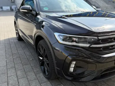 Używany VW T-Roc Cabriolet R-line 150 KM (110 kW) 2022 Czarny Kabriolet