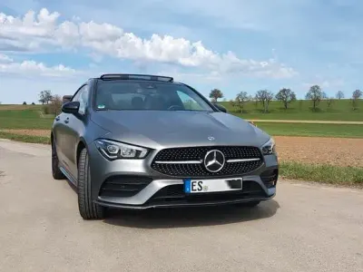 Usata Mercedes CLA250e AMG line 218 CV (160 kW) 2021 Grigio Berlina