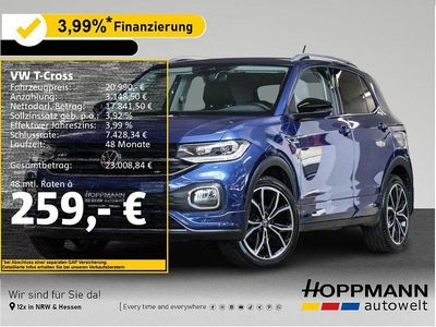 Gebraucht VW T-Cross Style 110 PS (80 kW) 2021 Reef blue metallic SUV