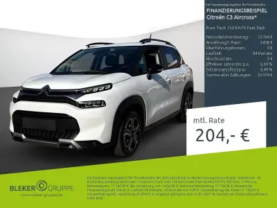 Gebraucht Citroën C3 Aircross Feel 131 PS (96 kW) 2023 Weiß SUV