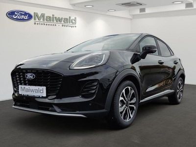 Gebraucht Ford Puma Titanium 125 PS (91 kW) 2025 Obsidianschwarz metallic SUV