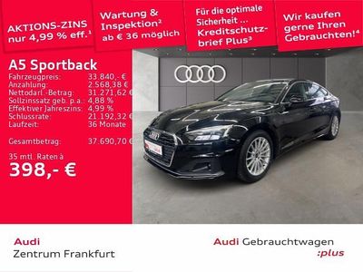 Usata Audi A5 Sportback Basis 204 CV (150 kW) 2024 Nero Utilitaria