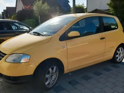 Gebraucht VW Fox 2008 Gelb Kleinwagen