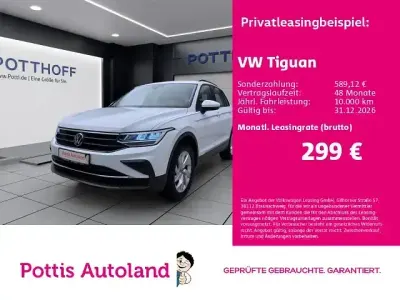 Gebraucht VW Tiguan Life 150 PS (110 kW) 2022 Weiß SUV
