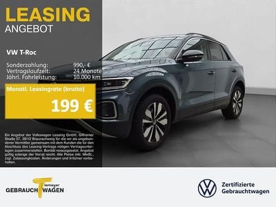 Gebraucht VW T-Roc Goal 150 PS (110 kW) 2025 Blau SUV