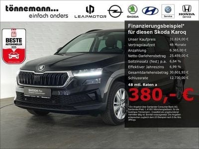 Second-hand Skoda Karoq Selection 150 CP (110 kW) 2025 Negru SUV