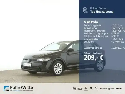 Usata VW Polo Life 80 CV (58 kW) 2023 Nero Utilitaria