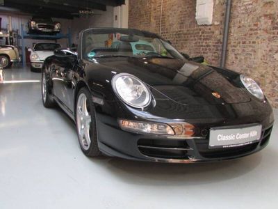 gebraucht Porsche 911 Carrera Cabriolet 997 schwarz - schwarz Klappe Schalter