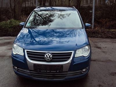 Gebraucht VW Touran Trendline 105 PS (77 kW) 2009 Blau Van / Kleinbus