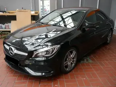 Brugt Mercedes CLA220 AMG line 373 HK (274 kW) 2018 Sort Sedan