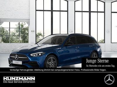 Gebraucht Mercedes C300e AMG 313 PS (230 kW) 2024 Spektralblau metallic Kombi