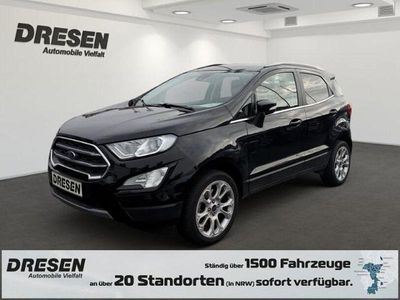 Gebraucht Ford Ecosport Titanium 125 PS (91 kW) 2020 Schwarz SUV