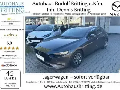 Używany Mazda 3 Selection 122 KM (89 kW) 2020 Szary Sedan/Limuzyna