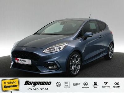 Gebraucht Ford Fiesta ST-Line 125 PS (91 kW) 2021 Blau Kleinwagen