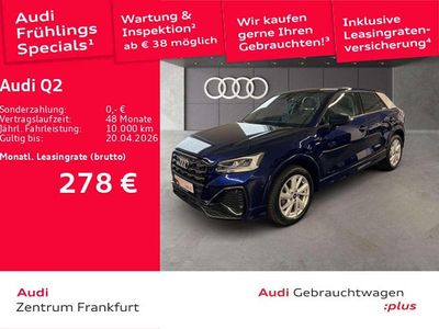Gebraucht Audi Q2 S-Line 150 PS (110 kW) 2025 Navarrablau metallic/navarrabl SUV