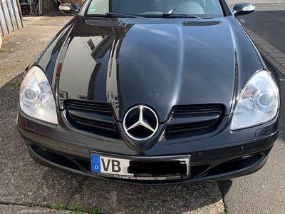 Usata Mercedes SLK200 163 CV (119 kW) 2007 Nero Cabrio