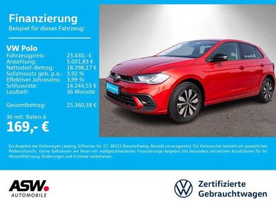 Gebraucht VW Polo Goal 116 PS (85 kW) 2025 Kingsred metallic Limousine