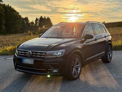 Gebraucht VW Tiguan R-line 220 PS (161 kW) 2017 Schwarz SUV