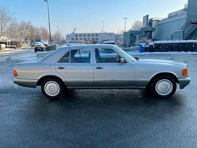 Brugt Mercedes 420 SE 224 HK (164 kW) 1987 Sølv Sedan