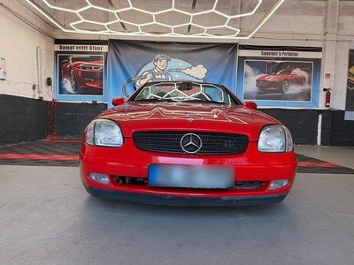 Usata Mercedes SLK200 136 CV (100 kW) 1999 Rosso Cabrio