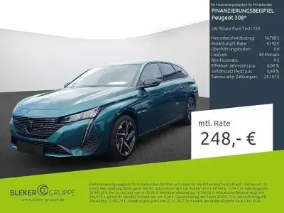Gebraucht Peugeot 308 SW Allure 131 PS (96 kW) 2025 Blau Kombi