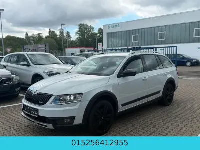 Gebraucht Skoda Octavia Scout Scout 4x4 184 PS (135 kW) 2015 Weiß Kombi