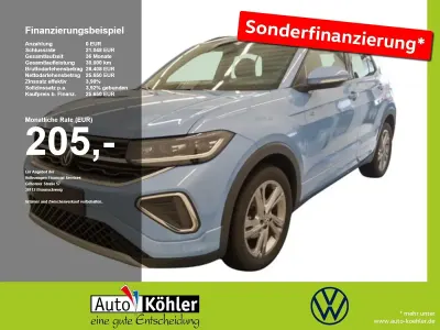 Gebraucht VW T-Cross R-line 116 PS (85 kW) 2025 Blau SUV