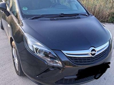 Gebraucht Opel Zafira Edition 101 PS (74 kW) 2013 Schwarz Van / Kleinbus